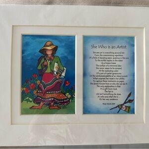 Suzy Toronto Print She Who Is An Artist 🎨